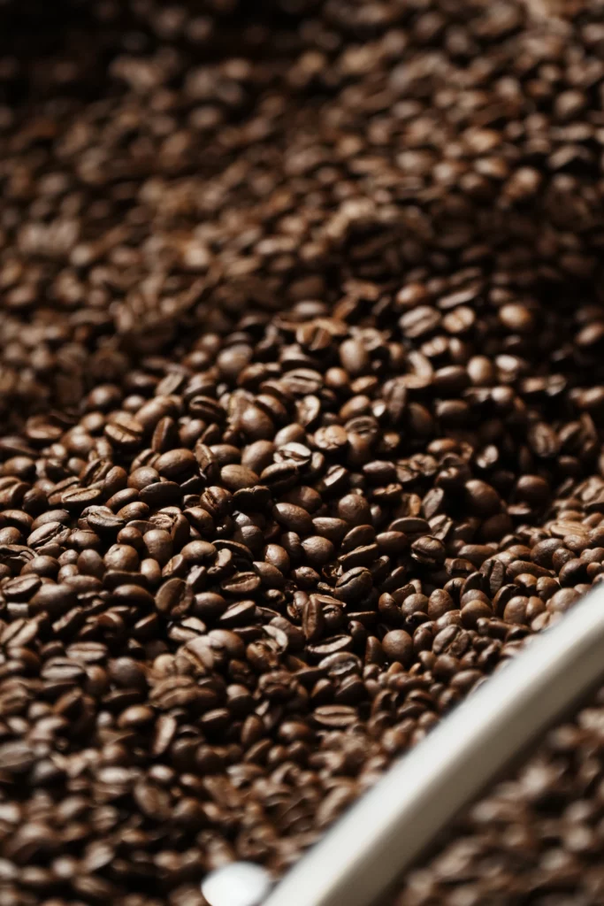 Les textures du café en grains