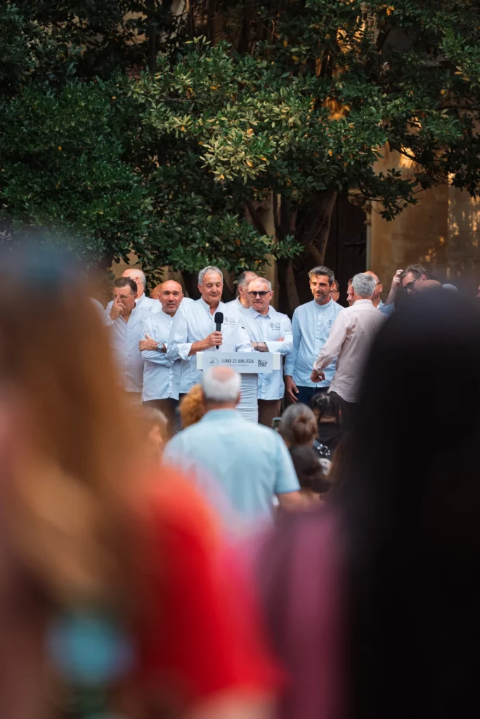 Une prise de parole suivie par les invités