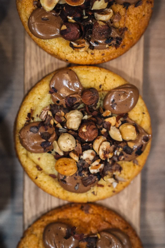 Cookies au chocolat et aux fruits à coque, Claudette