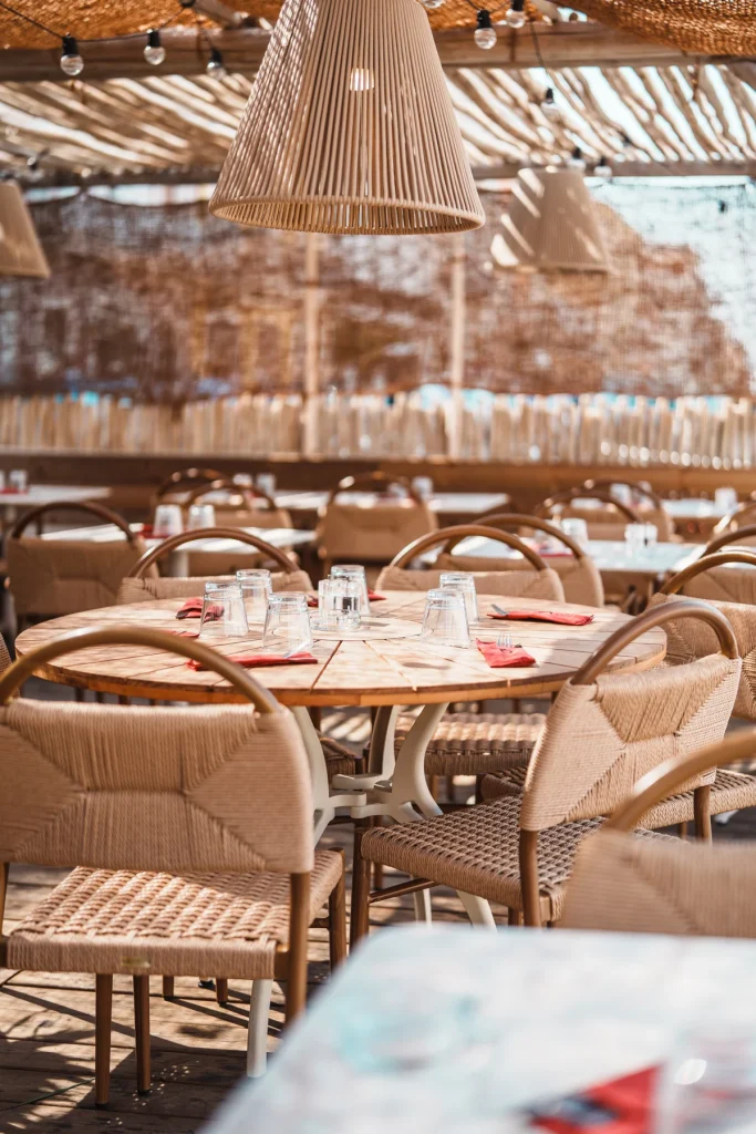 Mobilier et aménagement d’une terrasse, CMobilier