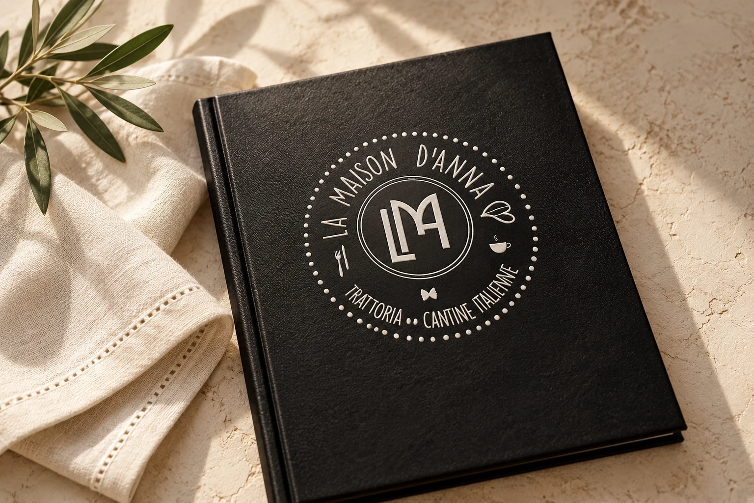 Presentación del logotipo · La Maison d’Anna