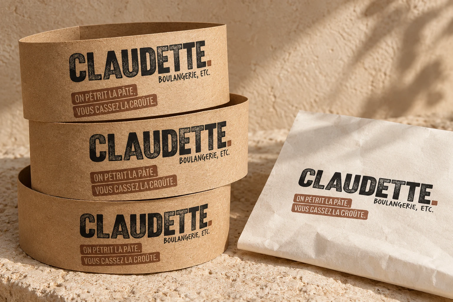 Logo mockup · Claudette