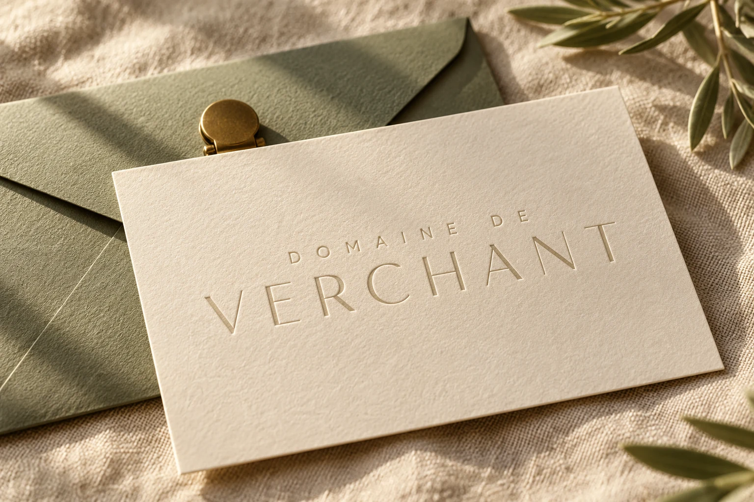 Mockup del logo · Verchant