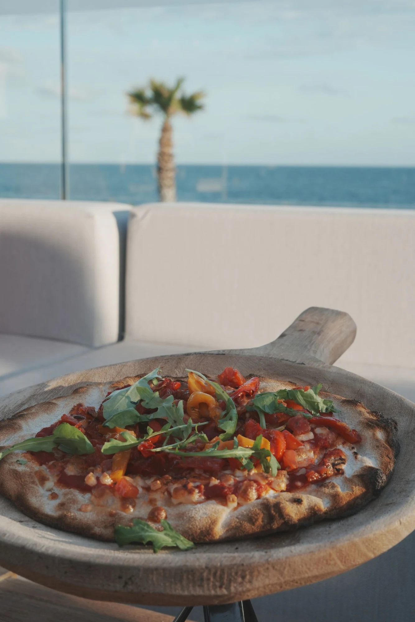 Pizza face à la mer — La Terrazza
