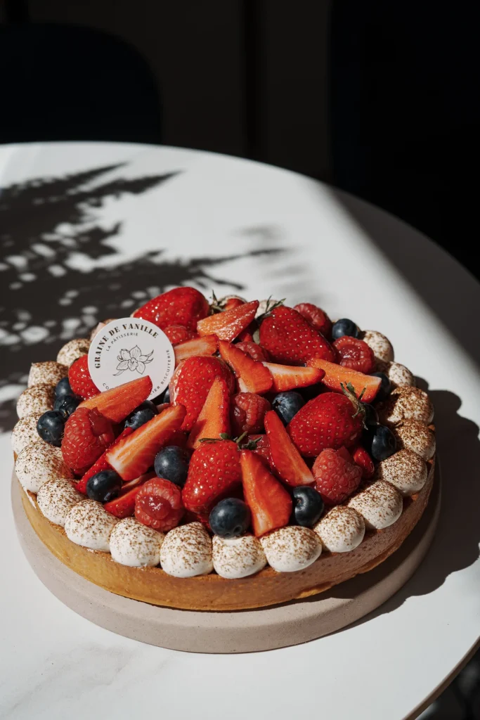 Tarte aux fruits de Graine de Vanille