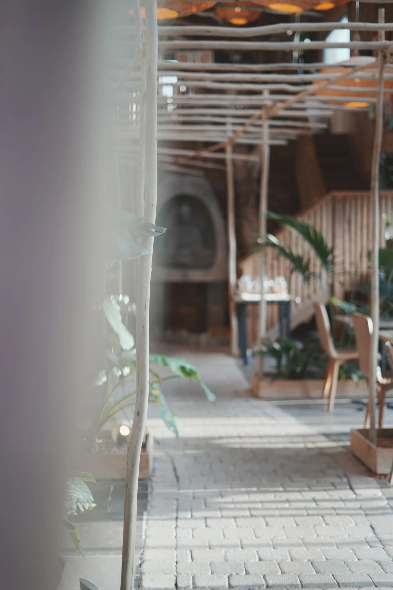 A passage through the wooden architecture &mdash; Villa Occitana